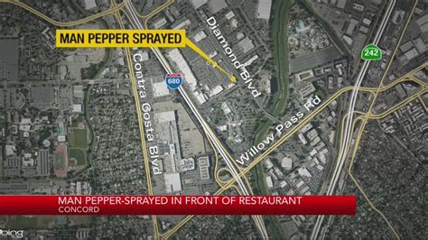 Altercation led to man being pepper-sprayed in front of Concord restaurant 